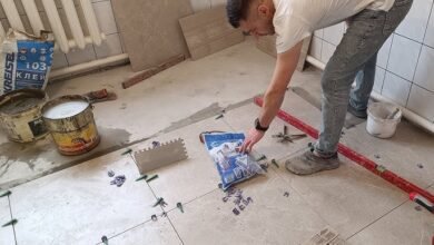 укладка кафеля